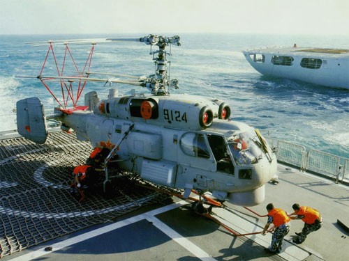 Máy bay trực thăng săn ngầm Ka-28 Hải quân Trung Quốc, mua của Nga